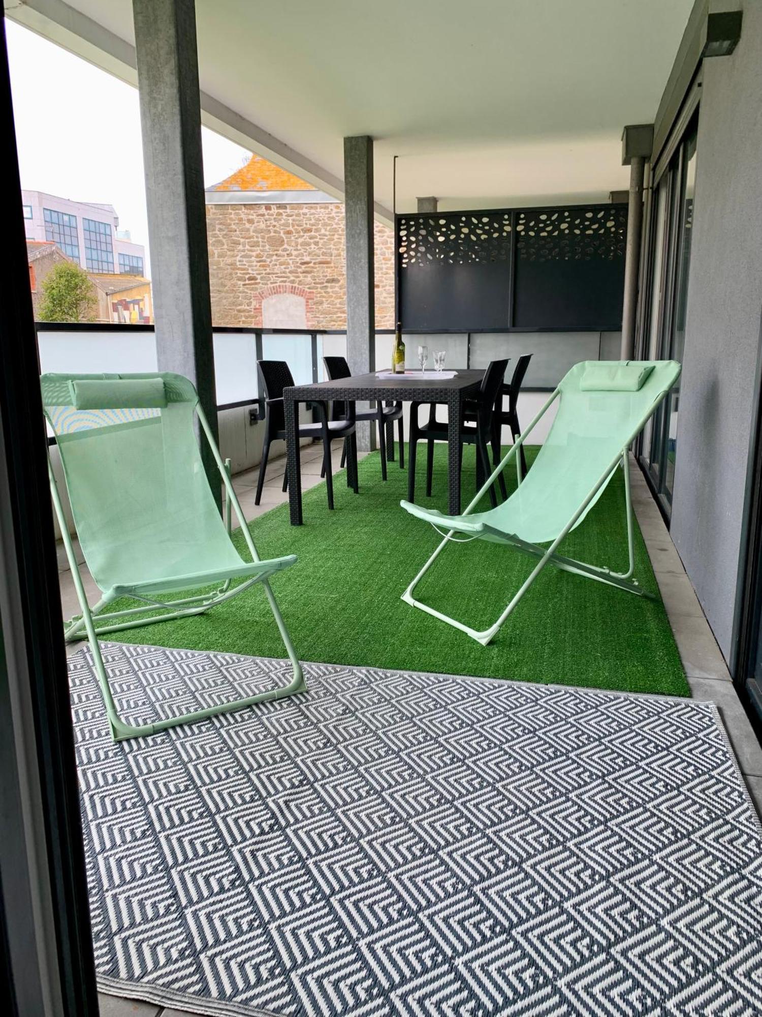 圣马洛Les Terrasses公寓 外观 照片